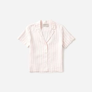 Women's Everlane Linen Short Sleeve Shirt